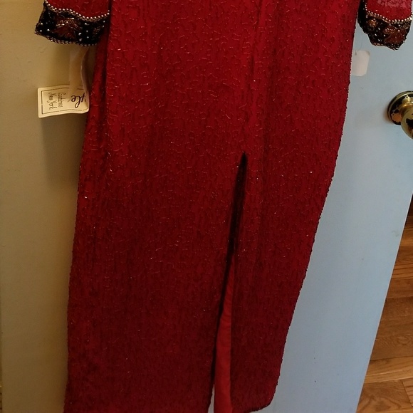 Red Sequin Dress - Picture 4 of 4